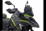 Benelli Trk702 24-26, Trk702X 24-26 Adventure Sports plexi štít Powerbronze 385mm x 315mm - světle zelená
