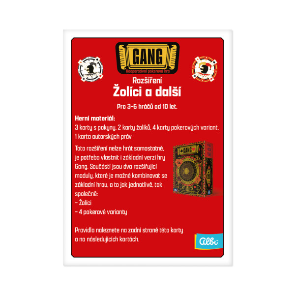 Gang - rozšíření Žolíci - Albi