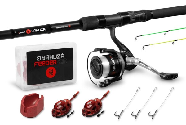 Delphin Feederový set Yakuza 300 3m 100g 3díl,Delphin Feederový set Yakuza 300 3m 100g 3díl