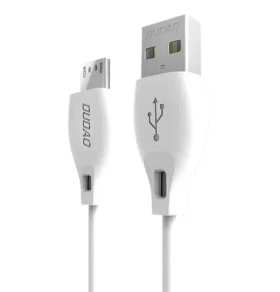 Dudao Datový kabel / micro USB 2.4 A / 2m / bílá (55624)