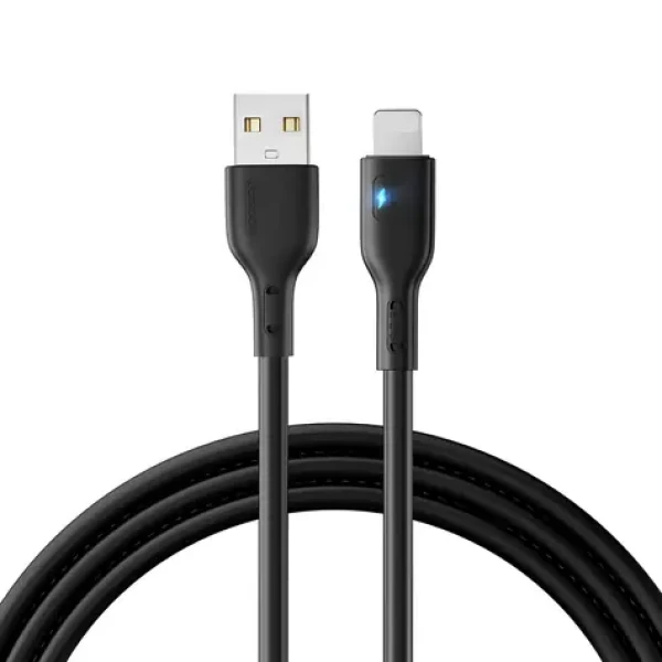 Joyroom Premium Series A13 Nabíjecí kabel USB-A (M) - Lightning (M) 2.4A 2m černá (6956116732004)