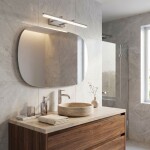 Koupelnové nástěnné LED svítidlo APP1870-1W 60cm CHROME OSW-66026