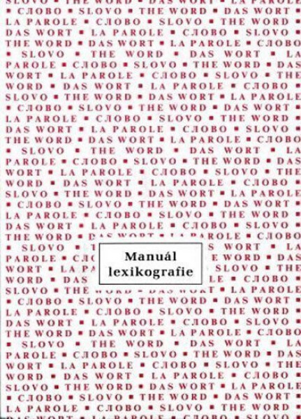 Manuál lexikografie