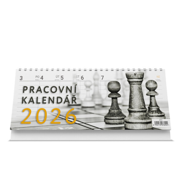 Stolní kalendář Pracovní 2026