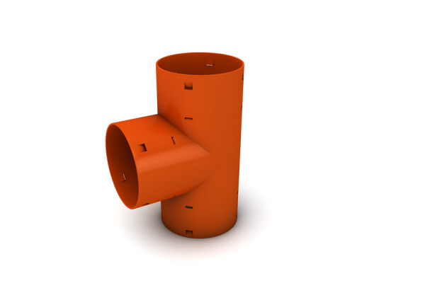 MIDAS Odbočka drenážní (T-kus) 90° DN 125/110