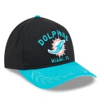 New Era Pánská kšiltovka Miami Dolphins NFL 2025 Draft 9TWENTY A-Frame Adjustable - Černá