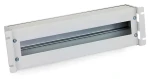 Triton 3U černá / Jisticová lišta s krytem / 19" / RAL 9005 (RAB-JL-X02-A1)
