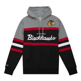 Mitchell & Ness Pánská mikina Chicago Blackhawks NHL Head Coach Hoodie Velikost: S