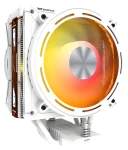 DarkFlash E400 Plus bílá / Chladič CPU / 2x 120 mm / ARGB / TDP 235 W / Intel + AMD (E400 PLUS White)