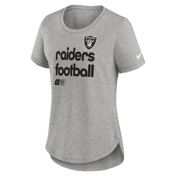 Nike Dámské tričko Las Vegas Raiders NFL Triblend Football T-Shirt Velikost: S