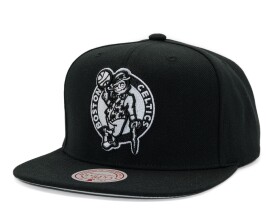 Mitchell & Ness Pánská kšiltovka Boston Celtics NBA Evergreen Black White Snapback