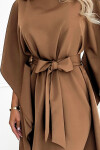 Dámské šaty SOFIA 287-39 cappuccino - Numoco S/M