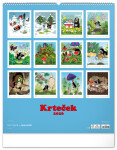 Nástěnný kalendář 2026 NOTIQUE - Krteček, 48 x 56 cm