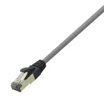 LogiLink Patch kabel Cat8.1 S/FTP šedá, 15 m / Patch kabel / RJ-45 / 40GBase-T / LSZH (CQ8102S)