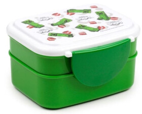 Minecraft Svačinový box s příborem Creeper TNT (Bento box)