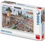 Puzzle Staroměstské náměstí 1000 dílků