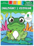Omalovánky vodovkami Veselá zvířátka