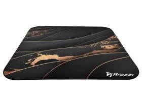 AROZZI Zona Quattro Black Gold / ochranná podložka na podlahu / 116 x 116 cm / černozlatý design (AZ-ZONA-QTRO-BKGD)