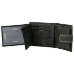 Pánská kožená peněženka Bellugio Mason, černá