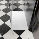 Sprchová vanička obdélníková Kaldewei Superplan 140x100 cm smaltovaná ocel alpská bílá 386000010001 386000010001