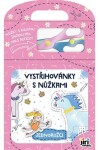 Vystřihovánky nůžkami Jednorožci