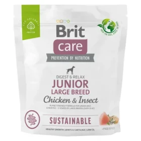 Brit Care Sustainable Junior Large Breed Chicken & Insect 1 kg