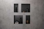 HANSGROHE - XtraStoris Original Výklenek do stěny s rámem, 30x15x10 cm, matná černá 56057670