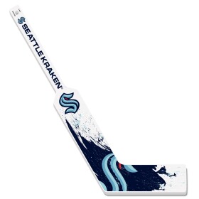 Mustang Brankářská minihokejka Seattle Kraken NHL Splatter