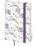 Diář 2026 týdenní kapesní Vario - Lavender s gumičkou