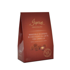 ISPIRITI Mandle v mléčné čokoládě se skořicí 120g