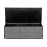 Zahradní sestava, polyratan, šedá, AZ-F1911 GREY