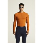 Běžecké tričko CRAFT ADV Warm Intensity LS oranžová Velikost textilu: