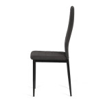 Jídelní židle, šedá, látka, DCL-V5031 GREY2