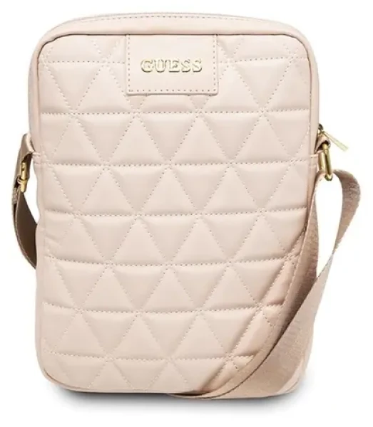 Guess Quilted růžová / Pouzdro na tablet 10" / Koženka (GUTB10QLPK)