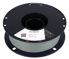 PLA MATTE filament tmavě šedý 1,75 mm Smartfil 1 kg