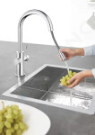 GROHE - Blue Home Dřezová baterie Connected, s chladícím zařízením a filtrací, chrom 31541000