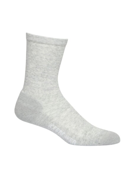ICEBREAKER Wmns Lifestyle_Light Crew, Blizzard Heather velikost: 41-43 (L)