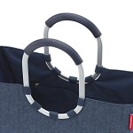 Nákupní taška Reisenthel Loopshopper L Herringbone dark blue