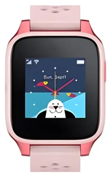 TCL MOVETIME Family Watch 46 růžová / Dětské chytré hodinky / SIM karta / GPS / LTE (MT46X-3NLCE11)