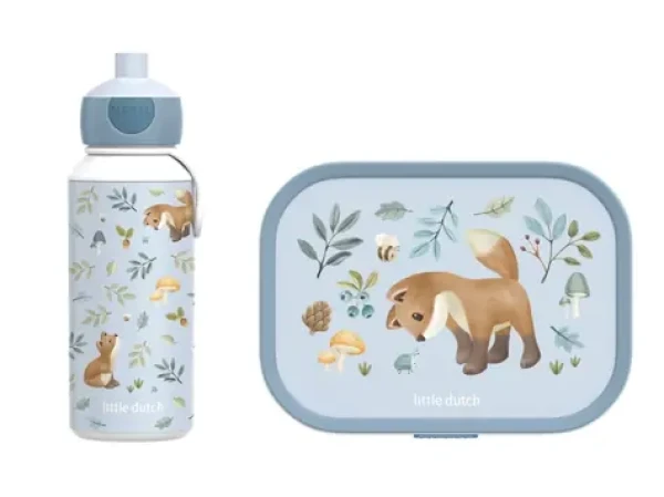 Little Dutch Svačinový set (láhev 400ml+box) Forest Friends (107410165408LD)