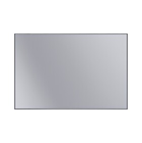 Erga Rectangle, obdélníkové zrcadlo 120x80 cm, černý rám, ERG-V01-RECTAGLE-1280-BK
