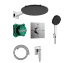 HANSGROHE - Raindance Alive S Sprchový set s termostatem pod omítku, průměr 30 cm, 3 proudy, chrom 24630000