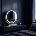 REA - Zrcadlo LED MAKE-UP White 40 cm HOM-12019