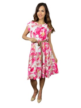 HOSH Šaty Estrella Velikost: UNI, Barva: Růžová