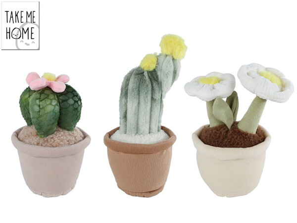 Plyšová pokojová rostlina Take Me Home 18–25 cm - mix motivů