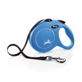 Flexi New Classic L 5m/50kg modrá / Vodítko (348625)