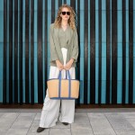 Chladící taška Reisenthel Coolerbag Raffia blue