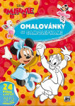 Omalovánky A4 se samolepkami Minnie