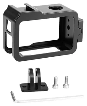 Puluz PU928B / Pouzdro / Kovové / DJI Osmo Action 4, 3 / Studená patka, 1/4" šroub (PU928B)
