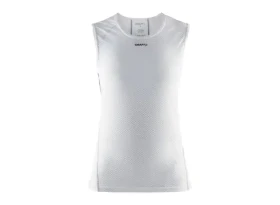 Craft Mesh Superlight dámské funkční triko bez rukávů bílá vel. L